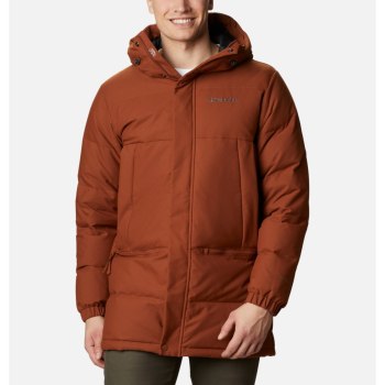 Columbia Muške Jakne - Rockfall Down Parka Smeđe | ALSG-36078